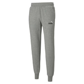 Puma Pantaloni Logo Essential Uomo Grigio | NonSoloSport