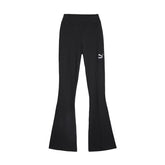 Pantalone Donna Puma Flare Rib Classics Nero | NonSoloSport