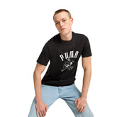 T-Shirt Uomo Puma Graphics Nero | NonSoloSport