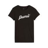T-Shirt Donna Puma Ess+ Script Bianco | NonSoloSport