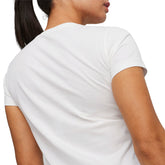 T-Shirt Donna Puma Ess+ Script Bianco | NonSoloSport