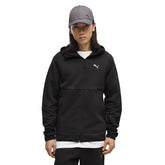 Felpa Uomo Puma Tech Elevated Slim Nero | NonSoloSport