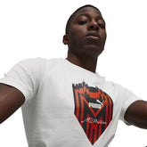 Puma T-Shirt AC Milan Ftblicons Uomo Bianco | NonSoloSport
