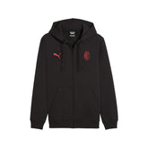 Felpa Uomo Puma AC Milan Ftbless Nero Rosso | NonSoloSport