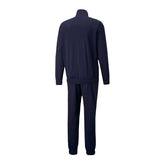 Puma Tuta Poly Suit Banda Orizzontale Uomo Blu | NonSoloSport