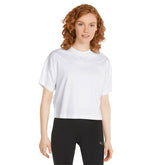 Puma T-Shirt Crop Donna Bianco | NonSoloSport