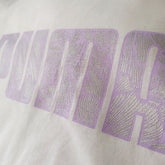Puma T-Shirt Logo Silver Leaves Donna Bianco | NonSoloSport