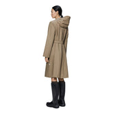 Giacca Donna Rains A-Line Longer Beige | NonSoloSport