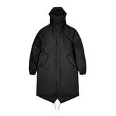 Giacca Parka Rains Fishtail Nero | NonSoloSport