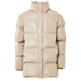 Rains Puffer Coat Lucido Piumino Donna Shiny Beige | NonSoloSport
