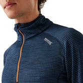 Felpa Uomo Regatta Yonder II Blu Arancione | NonSoloSport