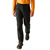 Pantalone Cargo Uomo Regatta Questra Nero | NonSoloSport