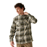 Camicia Uomo Regatta Thamos Verde Cachi | NonSoloSport