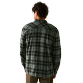 Camicia Giacca Uomo Regatta Spennith Verde Nero | NonSoloSport