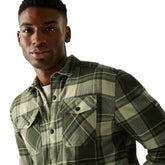 Camicia Uomo Regatta Spennith Shacket Verde | NonSoloSport