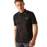 Regatta Polo Maverick V Active Uomo Nero | NonSoloSport