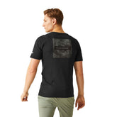 Regatta T-Shirt Breezed IV Graphic Print Uomo Nero | NonSoloSport