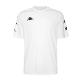 Robe Di Kappa T-Shirt Calcio Cotone Uomo Bianco | NonSoloSport