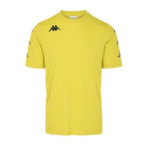 Robe Di Kappa T-Shirt Calcio Cotone Uomo Giallo | NonSoloSport