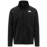 Giacca Pile Sci Uomo Robe di Kappa 821FZ Nero | NonSoloSport
