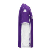 Maglia Calcio Robe di Kappa Fiorentina Home Kombat 25/26 Viola Bianco | NonSoloSport