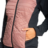 Giacca Donna Rock Experience Manitoba 3.0 Rosa Nero | NonSoloSport