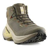 Scarpa da Trekking Uomo Salomon Genesis Mid Gore-Tex Verde Oliva Beige | NonSoloSport