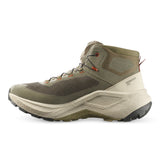 Scarpa da Trekking Uomo Salomon Genesis Mid Gore-Tex Verde Oliva Beige | NonSoloSport
