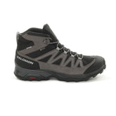 Scarpa da Trekking Uomo Salomon X Ward Leather Mid Gtx Nero | NonSoloSport