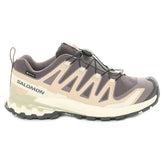 Scarpa da Trail Running Donna Salomon XA Pro 3D V9 Goretex Viola Beige | NonSoloSport