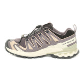 Scarpa da Trail Running Donna Salomon XA Pro 3D V9 Goretex Viola Beige | NonSoloSport