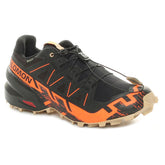 Scarpa da Trail Running Uomo Salomon Speedcross 6 Goretex Nero Arancione | NonSoloSport