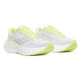 Scarpa da Running Donna Saucony Ride 19 Bianco Lime | NonSoloSport