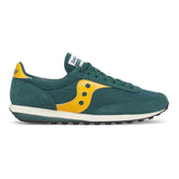 Sneakers Saucony Trainer 80 Nero Marrone Beige | NonSoloSport