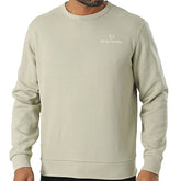 Felpa Uomo Sergio Tacchini Essentials Beige | NonSoloSport