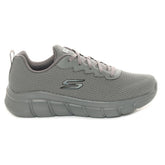 Scarpa da Training Uomo Skechers BOBS Sport B Flex Chill Edge Grigio | NonSoloSport