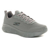 Scarpa da Training Uomo Skechers BOBS Sport B Flex Chill Edge Grigio | NonSoloSport