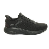 Scarpa da Training Uomo Skechers Slip-ins BOBS Sport Squad Solid Step Nero | NonSoloSport
