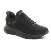 Scarpa da Training Uomo Skechers Slip-ins BOBS Sport Squad Solid Step Nero | NonSoloSport