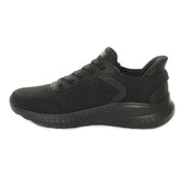 Scarpa da Training Uomo Skechers Slip-ins BOBS Sport Squad Solid Step Nero | NonSoloSport