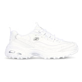 Sneakers Donna Skechers D'Lites Fresh Start Bianco Argento | NonSoloSport