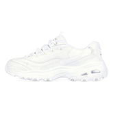 Sneakers Donna Skechers D'Lites Fresh Start Bianco Argento | NonSoloSport