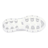 Sneakers Donna Skechers D'Lites Fresh Start Bianco Argento | NonSoloSport