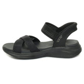 Sandalo Donna Skechers Slip ins Ultra Flex 3.0 Nero | NonSoloSport