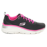Skechers Fashion Fit Make Moves Donna Nero Rosa | NonSoloSport