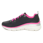Skechers Fashion Fit Make Moves Donna Nero Rosa | NonSoloSport