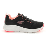 Sneakers Donna Skechers Vapor Foam Engineered Mesh Lace-Up Nero | NonSoloSport