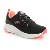 Sneakers Donna Skechers Vapor Foam Engineered Mesh Lace-Up Nero | NonSoloSport