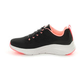 Sneakers Donna Skechers Vapor Foam Engineered Mesh Lace-Up Nero | NonSoloSport
