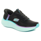 Scarpa da Training Donna Skechers Slip-ins Skech Cloud - Perfectly Plush Nero | NonSoloSport
